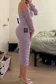 Beautiful dress; fits me very nicely and is very comfortable! - Luciel E.