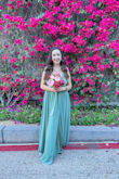 I wore this dress to a wedding. I am 5'4, and it was slightly long with heels but not that bad. Overall a great dress and I got a lot of compliments. - Kia B.