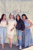 I love this dress! It's beautiful. However, the dress is delicate, and it ripped easily on the first day I wore it for my bridal shower. Be careful and do not bend down because it will rip. I was disappointed it happened to me on my special day. - Jacqueline Q.