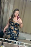 Dress fits perfectly, very flattering!! A little long. - Melanie G.
