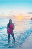 Honestly, it was the best bathing suit I have ever worn. This one piece suited my body shape very nicely and hugged all the extra flesh in place. The color is very nice! I was very comfortable wearing it and it boost my confidence and self esteem! I used it for my vacation in Hawaii! - Jennifer A.