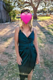 This dress fit so well and the color was beautiful in photos. Very flattering! - Terri D.
