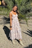 Looks like it was made for me! <3 Beautiful fabric, well sewn, colors as shown, no static, doesn't wrinkle in the suitcase. LOVE! Gorgeous for a wedding guest, baby shower, Easter, Spring dance, mommy-daughter pictures, etc. - Cassidy M.