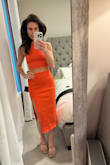So cute for a night out! Love the color. - Alison F.