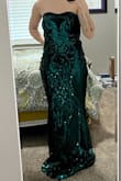Fits perfectly, will have to alter the length. The material is think and wonderful quality! - Tracy A.