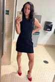 Was looking for a red ankle strap block heel shoe and these were everything I wanted. Super comfortable and very cute on. Would buy in another color. - Anastasia H.
