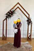 I wore this to my SIL wedding and I felt very pretty in it. I got a lot of compliments and it fit the wedding style and colors perfectly. I did have to wear 6.5 inch heels as the dress is very long. When I get the chance I'll take it to get hemmed so I can wear it again with different shoes. - Maddie F.