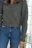 Absolutely love this sweater. It's very comfy and looks adorable with jeans. I also love this color. - Lauren W.