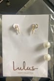 The earrings look like they could be cute, but they arrived inside of the shoe box of a pair of platforms that I ordered with no padding around the earrings. The shoes obviously shook about in the box and trampled them. Both pearls were unattached, unfortunately. A second pair was also damaged. - Jessica D.