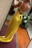 The dress is perfect for my senior prom. It fits very well :) The straps were a little loose, but it was an easy alteration! :) - Olivia A.
