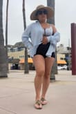 I love how I feel in this top. It's perfect to throw over any outfit or wear it as a beach cover up. Originally I got a size med because the reviews said it ran large but it was huge on me so I went with a size small and it still fits loose. I love it. - Angelina T.