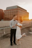 I absolutely adored this dress! I wore it for my engagement photos and it exceeded all of my expectations, photographed so beautifully! I wish I would have sized down one size l, but overall - I adored the dress! - Ashley M.