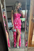 This dress is an absolute showstopper, especially for a charity event themed "shining a light on community." The sequins added just the right touch of glamour and gave off amazing Barbie vibes. I received countless compliments and had ladies asking me non-stop where I got it. If you want to dazzle and stand out, this dress is a must-have! - Nicole