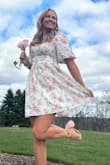 I chose this dress for my niece's baby shower to welcome the newest addition to our family, and it was a hit! The dress perfectly balanced elegance with cuteness, making it a crowd favorite. It was just right for the occasion and received many compliments. Highly recommend for a special celebration like this! - Nicole