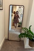 This dress makes me look tan and is comfortable. Feels like a lot of fabric, but looks great! - Danielle S.