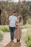 This dress was so perfect for my engagement photo shoot! It has the elegant and boho/flowy look I wanted for photos! The material is high quality. I was able to pull the straps tight enough I didn't even need to wear a bra. I just inserted a little padding. Thank you Lulus for the beautiful dress. I actually bought my wedding dress from Lulus too and I love it and can't wait to wear it in 5 months for our wedding! - Charity W.