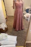 I love it so much! It's so flattering and holds my breast very nicely. They arent going anywhere. If you're short like me lol, you might have to get the bottom hemmed. I did because it was too long, but it's personal preference. So so pretty. Dusty Rose is perfect for the tan girlies. Love it! Definitely recommend! - Kaylee K.