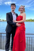 This dress was perfect for the event I attended! It was just enough extra flare to help me stand out among the crowd! I ordered a medium because it was all they had left in stock, and it fit well, I just would have liked it a bit tighter, so if you're my size, I would recommend a small :) - Sydney W.