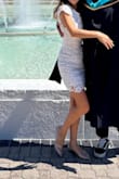 Material looks a bit cheap but overall cutie dress for any events. - Kyujin K.