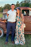 This dress was perfect for the spring wedding I went to. The length was long even for a tall gal like me, and just brushed the floor with heels on. I got so many compliments. - Katie A.