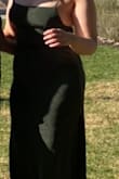 The color looked amazing. I loved the lace on the back and it fit perfectly. The length was perfect for my height. Wore it all day and there were no tears or any damage to the dress. It was of amazing quality. - Hannah K.