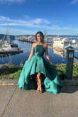 This dress is perfect! I love everything about it! The color, the fabric, the style. Runs true to size, it's super comfortable and it has pockets!!! Highly recommend it! - Airian M.