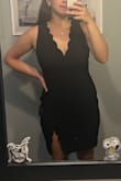 Beautiful dress, it's the perfect length for graduation, it's very nice quality and looks very classy. Shows just enough cleavage too! Beautiful. - Haley T.