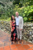 Perfect dress for a California wedding! Top is a little big but good that you can tighten the bow in the back. - Katherine B.