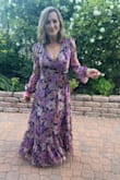 Fits nice and true to size, but I did not like colors - Karen B.