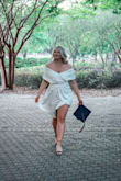 I absolutely love this dress! It hugs me in all the right places and is very flattering! So gorgeous! - Ally J.
