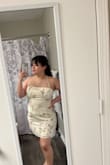 After pregnancy (my baby is 8 mo now), I had the hardest time accepting my body; it changed. I'm overweight and that's really overwhelming to accept. When I first saw this dress, I had the hardest time deciding if I should get it because I was having insecure issues about how big I would look, but OMG, I LOVEEE this dress. I feel so pretty and feminine; it makes me feel so good even with my overweight. I'll definitely buy it 10 more times. - Mariana R.