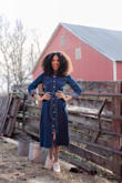 I love this dress! It kept me warm in the winter and cool in the spring :). Easy to move in, and can be dressed up or down! Score! - MelissaRoshan P.