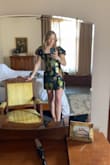 I am absolutely obsessed with this dress. It is so flattering and I got so many compliments while wearing it! It is comfortable, doesn't ride up, and the sleeves don't slip down. It is perfect! - Claire Z.