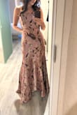 For the price, it looks so much more expensive. Lots of compliments. The dress does not have any stretch. It was a little short with platform 3 inch heels but could have worn a bit lower shoes and it would have been perfect. - Kassidy G.