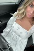 I wore this dress while ushering for an Easter service and I received SO many compliments. This dress is perfect. You won't regret buying it. There's a lining under the dress so it's not see thru! I was even wearing a pink bra and you couldn't see it. Just the cutest dress! - Amanda R.