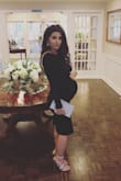 Absolutely love this black dress! So many compliments on it every time I'm wearing. Wore it while 7 months pregnant in these pictures - Shauna