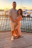 I wore this dress in Florida and got so many compliments on it!! Very pretty from the front and a cute cutout in the back! - Shauna