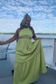 Beautiful sundress and eye catching! Another hit for me Lulu's - Crystal D.
