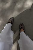 Obsessed with these flats! They literally go with everything. I'm a size 7.5 and a 7 fits perfectly. They do stretch after wearing. - Brenda G.