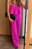 I was deciding between this and another dress for a recent wedding. I texted pictures of both to my Mom friend group and everyone agreed this was the best! It was so comfortable for a wedding - forgiving enough but also very flattering& The material is quite stretchy. I would actually consider going down one size. I could have used the top being slightly tighter, but it was fine the way it was. Recommend! 138lbs/36C. I got medium. - JH H.