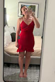 Material is a good stretchy material, so more comfortable than I expected - Katherine K.