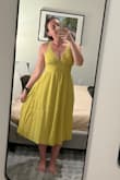 What the caption says. Just a bit more side boob than I was expecting. - Katherine K.