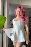 Love this dress, it photographed well and was super cute. The straps on me were a little long, and I did have to tailor them to myself. Other than that, it was perfect! - Aaliyah A.
