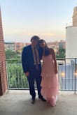 got so many compliments but it was super long. I'm 5'3" and wore 3" heels and it still swept the floor :( I wouldn't size down though because it fit my torso well :) I love it anyway! - Julianna H.