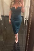 I got this dress to wear to a wedding. I felt absolutely gorgeous and got so many compliments. I was worried about the dress staying up while dancing but I danced all night and had 0 issues. Wasn't pulling the dress up or down, it just stayed perfect! - Briana G.