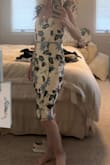 I love the fit and the detail on this dress. I am wearing to a wedding. Perfect - LORI M.
