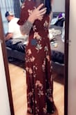 I absolutely love this dress! Can't wait to wear it out! Fits perfectly! - Sue J.