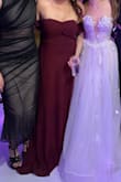 The dress is amazing, it was comfortable and beautiful! It was a great fit, a bit loose so I felt comfortable the whole night! - Adriana D.