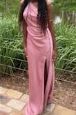 I loved the feel of the dress, got many compliments on it, and it looked exactly how it did on the model! - Glory M.