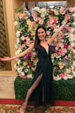 I think this dress is very pretty! I ordered a size too big, but made it work. It was also very long, but it was easy to get shortened. - Kelanie M.